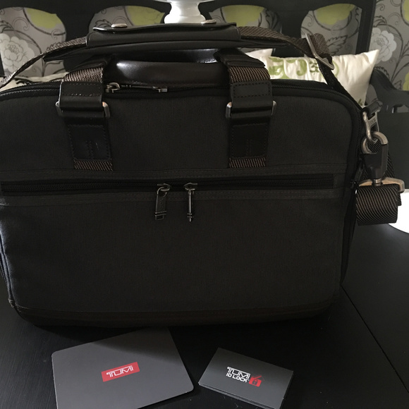 Tumi Grey Laptop Bag - Picture 5 of 6